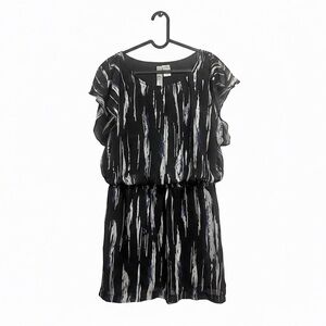 Mimi Chica Black and White Mini Dress